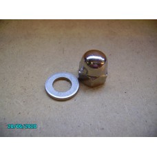 M10 stainless dome nuts and washer [N-19:81+82-All-NE]