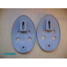 Rear light rubbers grey  UK source (pair) [N-20:91D-Car-NE]